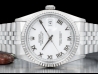 Rolex Datejust 36 Bianco Jubilee White Milk Roman Dial  Watch  16234 